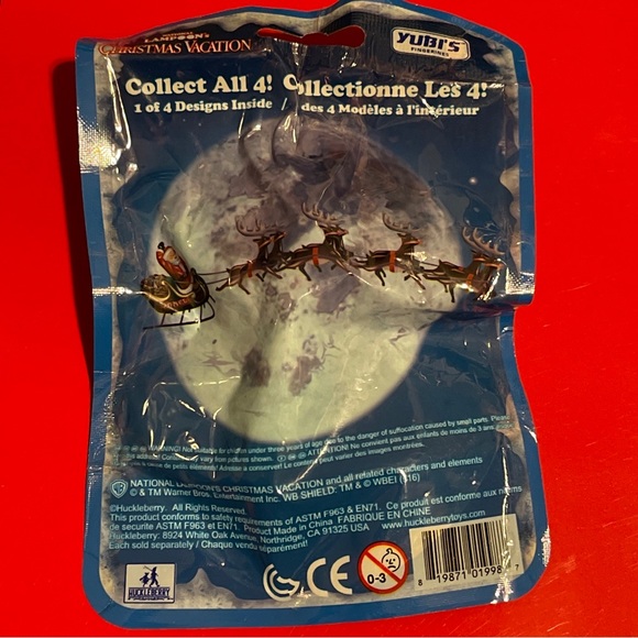 National Lampoons Christmas Vacation Finger puppet NEW - Picture 2 of 4